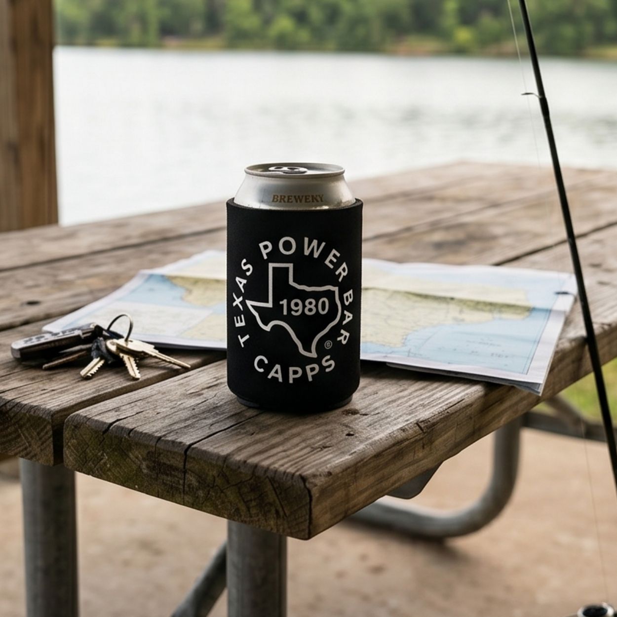 Texas Power Bar Drink Koozie