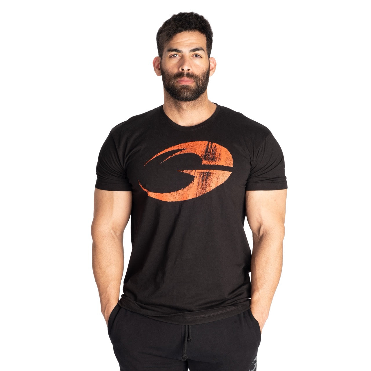 GASP x TPB Cadet Tee - Black/Orange