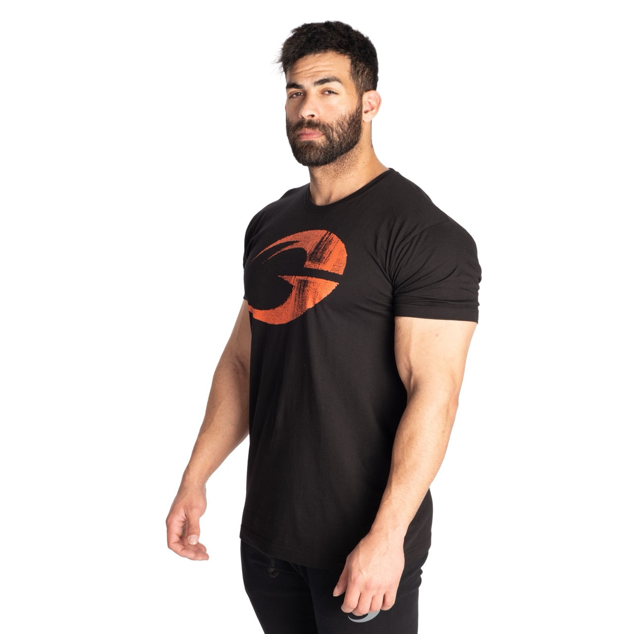 GASP x TPB Cadet Tee - Black/Orange