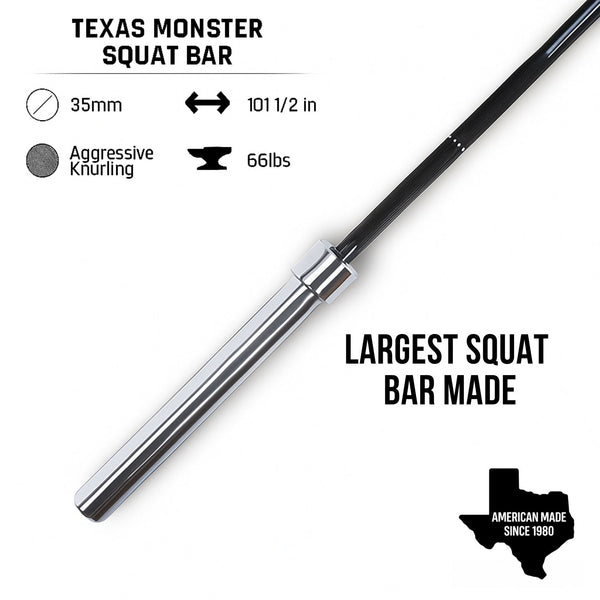 Texas MONSTER Squat Bar
