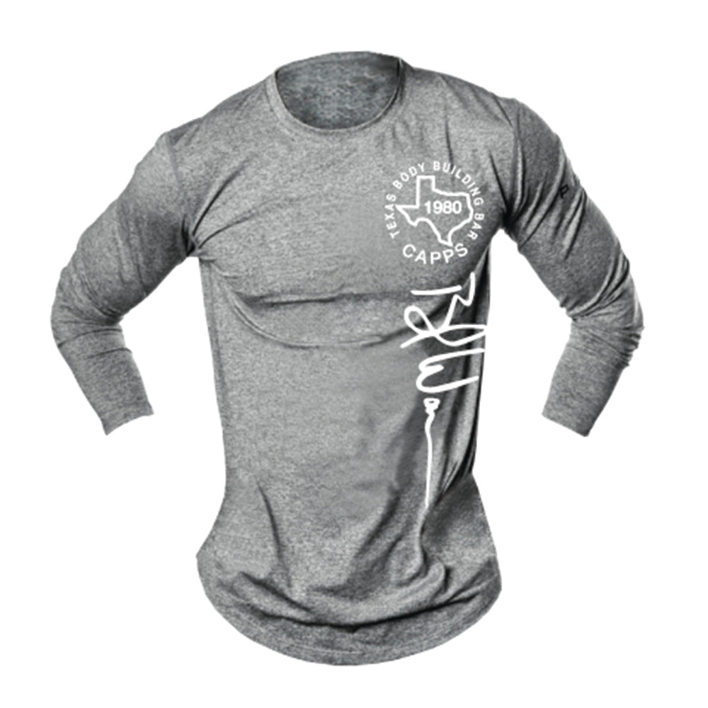 Active Faith Performance LS Shirt-GRAY