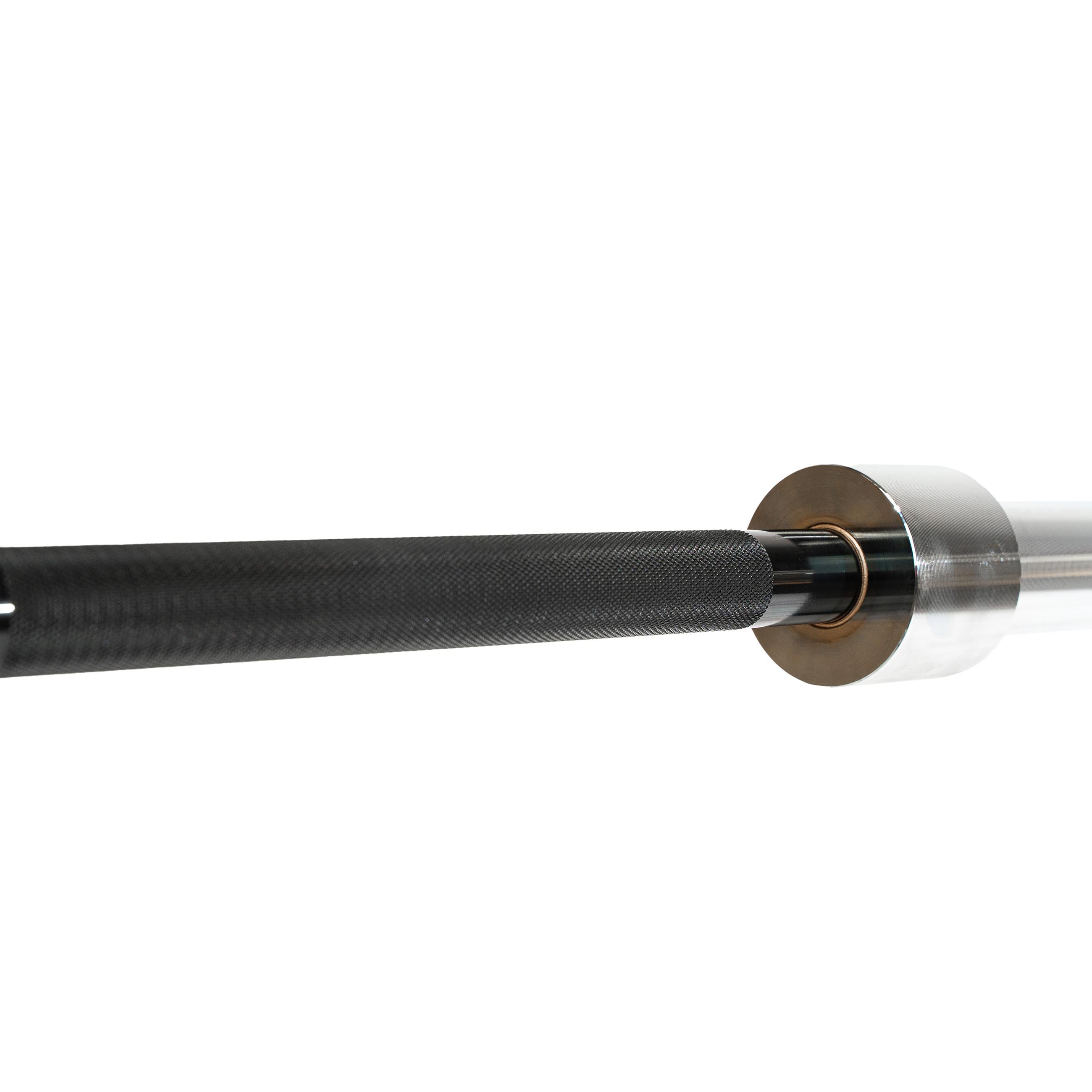 BLEMISHED Texas Squat Bar - Black Zinc Shaft/Chrome Sleeves