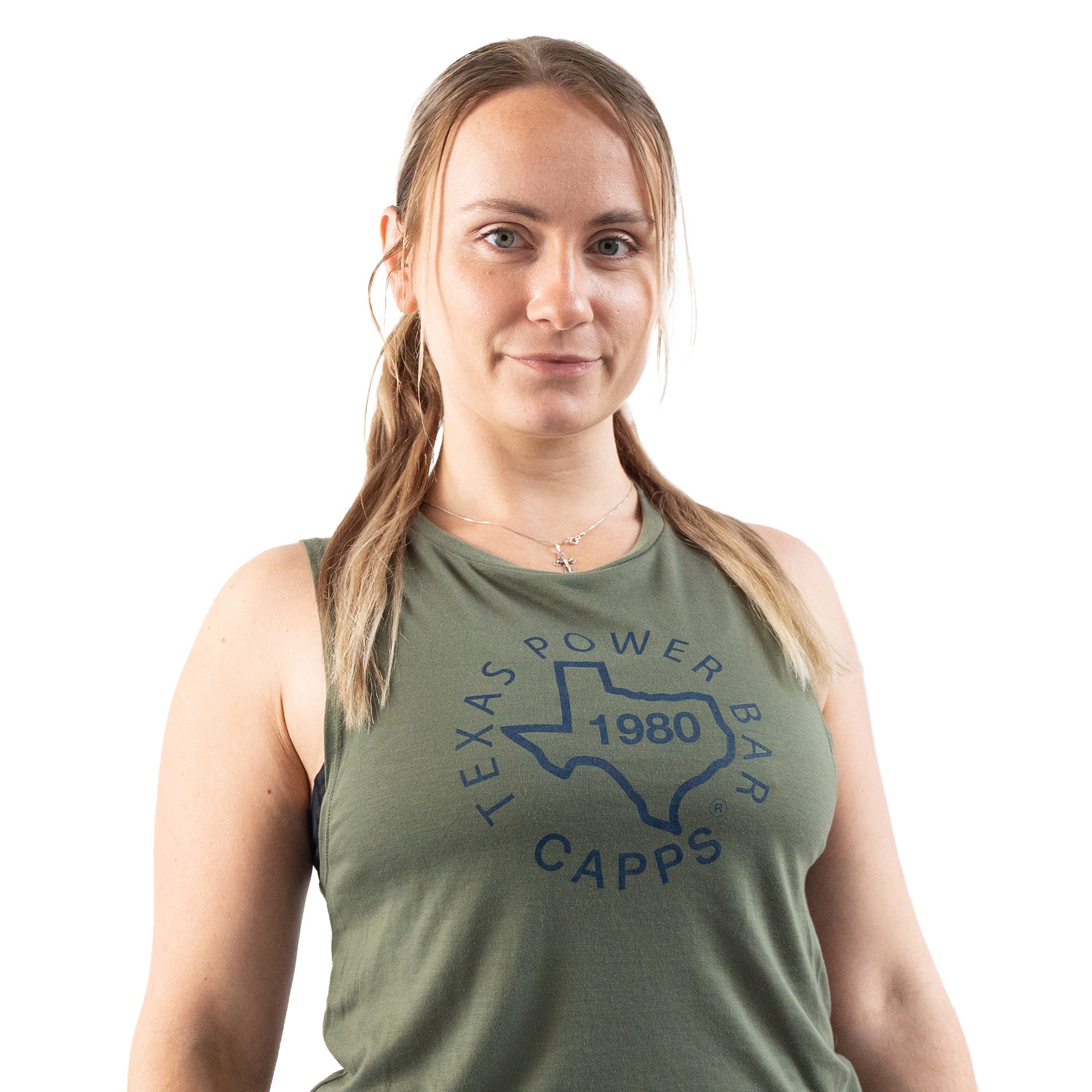 Women's Power Muscle Tank (Green)